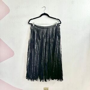 Black Tulle Maxi Skirt Whimsigoth Fairy Grunge Witchy Vamp Large